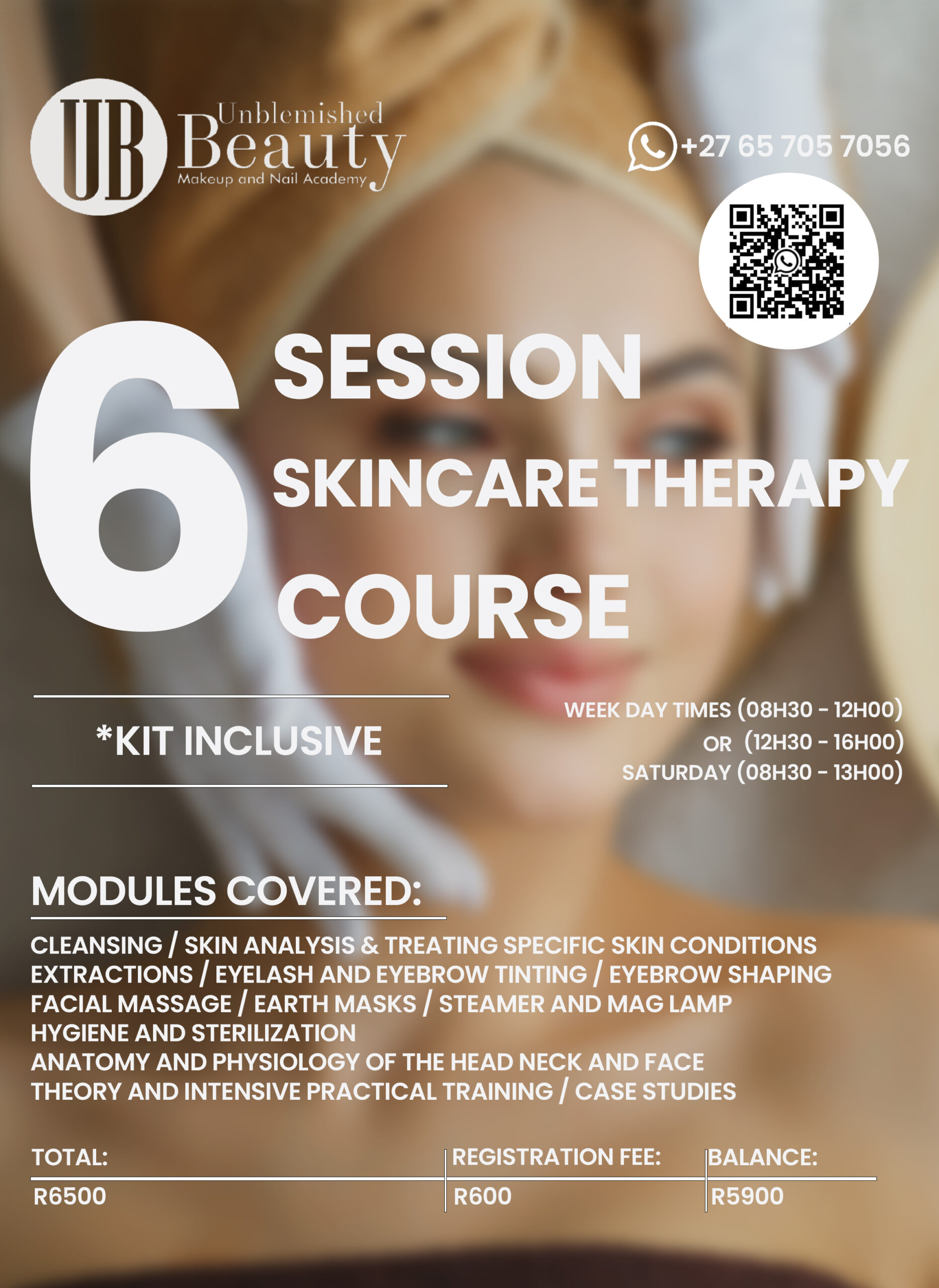 Unblemished Beauty Course Posters- Skincare Therapy 2